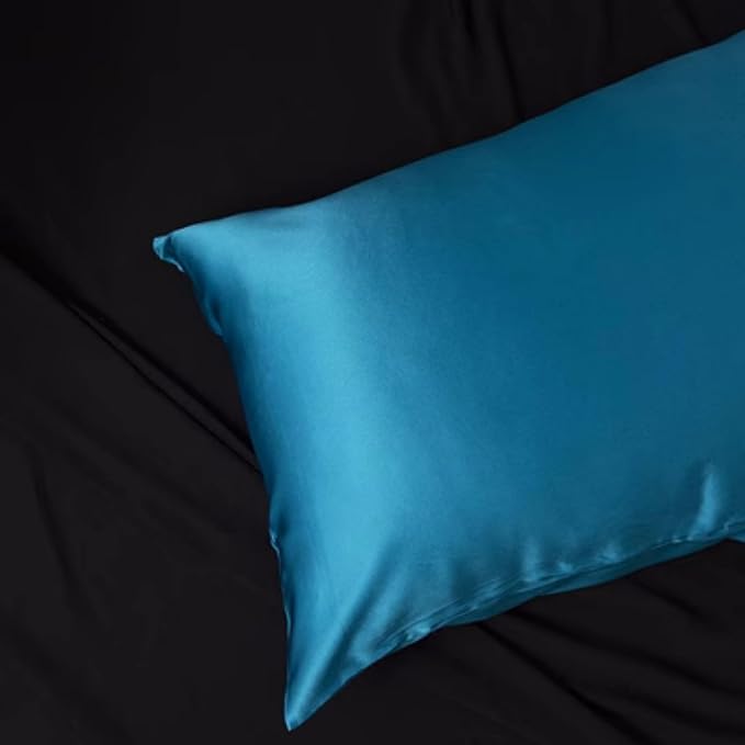 Mulberry Silk Pillowcase for Hair and Skin Made in USA, 22 Momme King Size Silk - Image 5