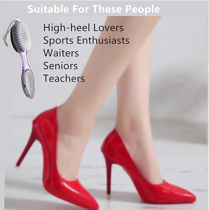 Foot File Callus Remover 4-in-1, Feet Scraper Pedicure Tools - Image 5