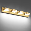 SineRise LED Modern Bathroom Vanity Light Fixtures, Matte Gold Modern Acrylic by SINERISELIGHTING