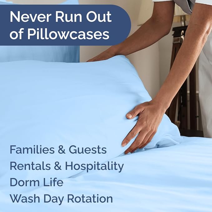 King Pillow Cases Set of 8 - Image 5