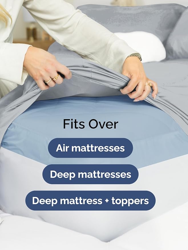 Extra Deep Twin XL Fitted Sheet - Image 6