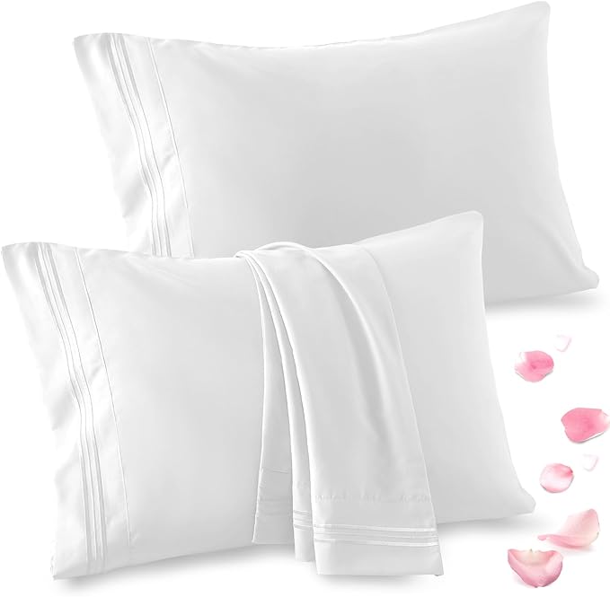 Vonty 2 Pack Standard Pillow Cases by CreateCozyLife