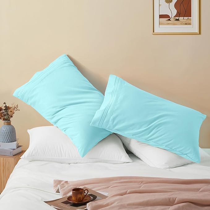 Vonty 2 Pack Standard Pillow Cases - Image 4