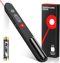 Presentation Clicker, Wireless Presenter Clicker with AAA Battery for PowerPoint Slide with Hyperlink & Volume Control, Presentation Remote for Mac/Computer/Laptop, Google Slide/PPT/Keynote
