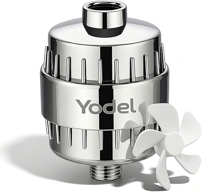 Yodel Shower Filter for Hard Water by Yodel