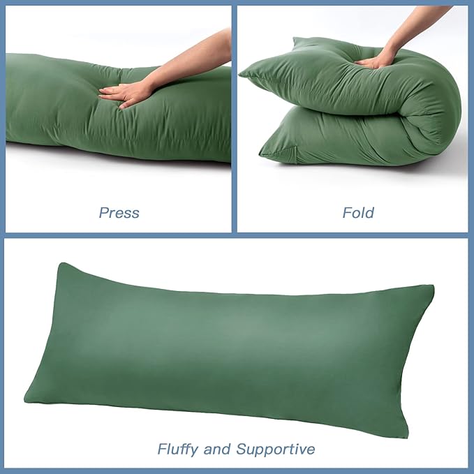 DOWNCOOL Luxury Full Body Pillow Insert - Image 6