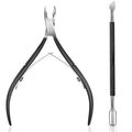 Ejiubas Cuticle Trimmer with Cuticle Pusher Cuticle Nipper Professional Grade by Ejiubas