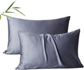 4 Pack Cooling Pillow Cases, Viscose Derived from Bamboo Pillow Protectors by ShunjieHome