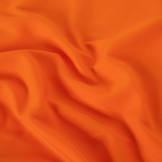 Full Flat Sheet Only， 80x96Inch Orange - Image 6