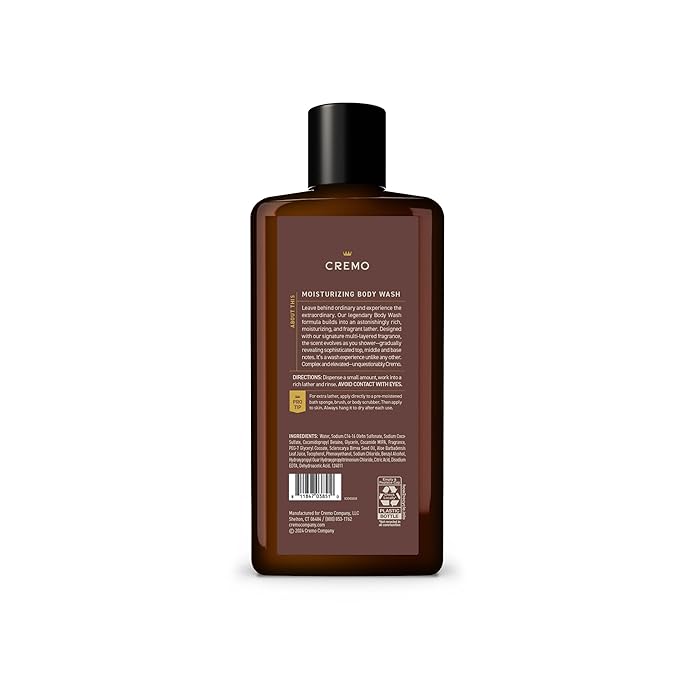 Cremo Body Wash for Men, Rich-Lathering Casked Vanilla, 16 Fl Oz - Image 7