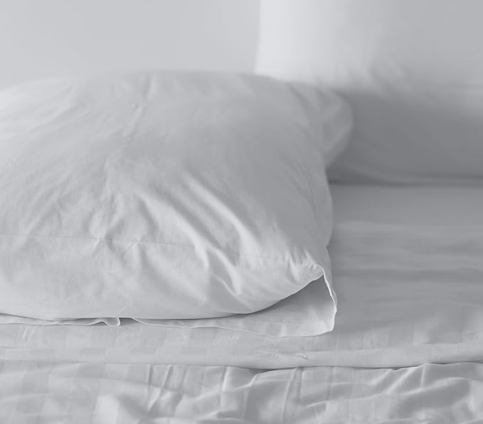 RUVANTI 100% Cotton Sheets – Twin Size Percale Bedding, Cooling & Breathable - Image 9