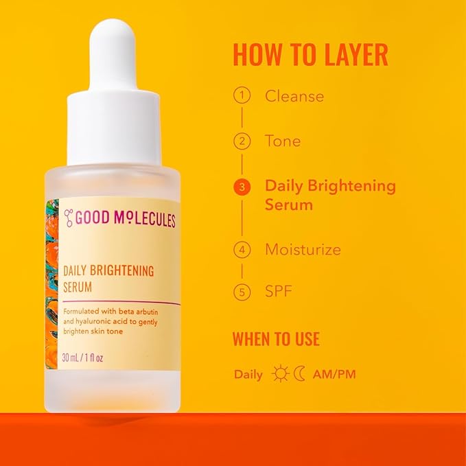 Good Molecules Daily Brightening Serum Pack 2 – 1 fl oz / 30 ml Each | - Image 5