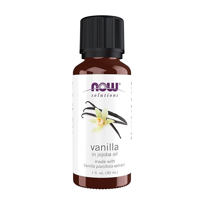 NOW Foods Essential Oils, Vanilla Oil, Blend of Pure Vanilla Bean Extract in by NOW