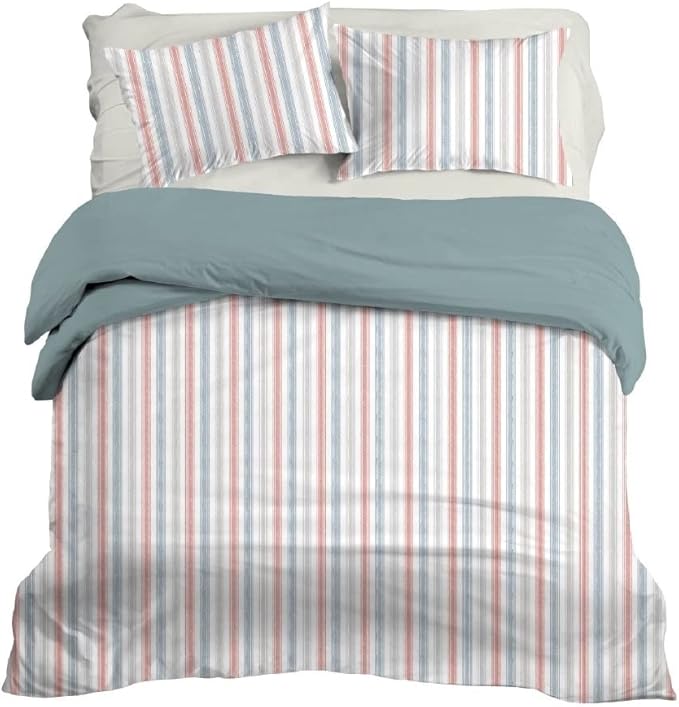 RUVANTI 100% Cotton Sheets – Split King Size Percale Bedding, Cooling & - Image 2