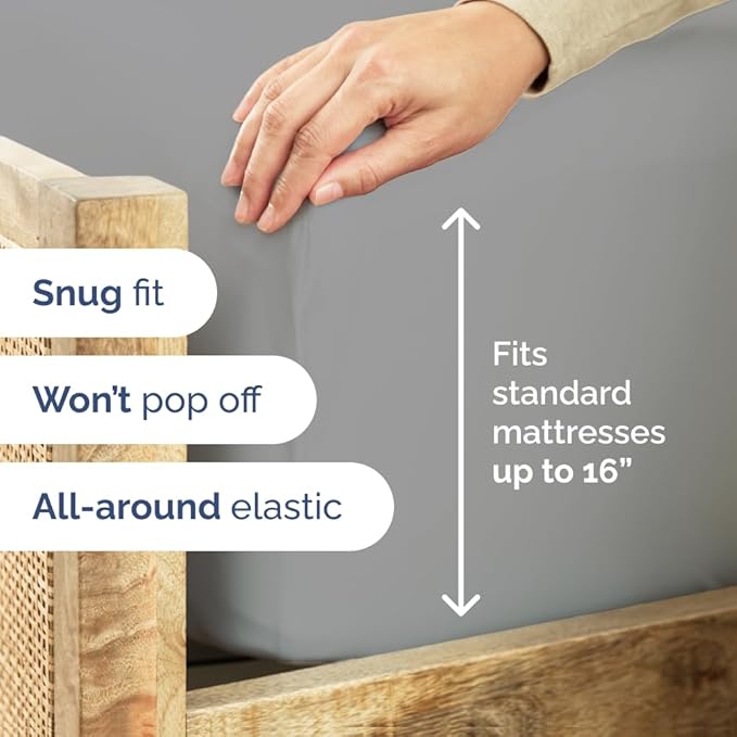 Twin XL Fitted Bed Sheet - Image 3