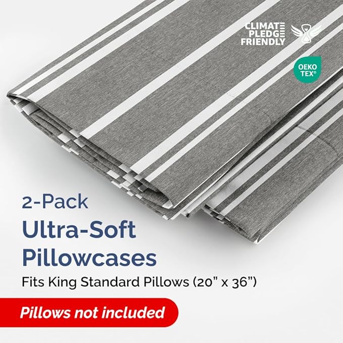 King Standard Pillow Cases Set of 2 - Image 2