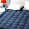 EASELAND California King Mattress Pad Pillow Top Mattress Cover Quilted Fitted by EASELAND