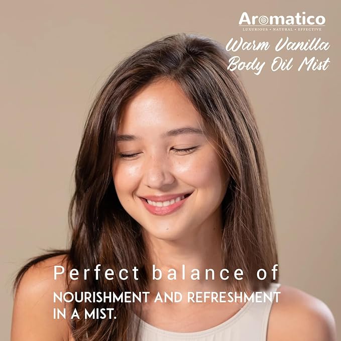 Aromatico Warm Vanilla Mini Body Oil Mist - Image 6