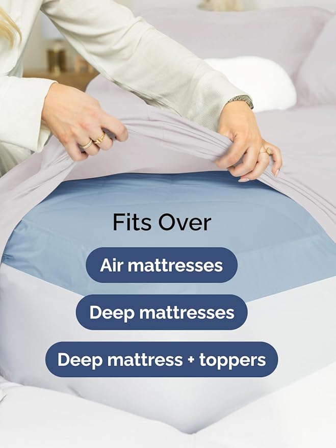 Extra Deep Twin XL Fitted Sheet - Image 6