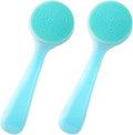 HINZIC 2 Pack Silicone Manual Facial Cleansing Brush, Skin Friendly Waterproof by HINZIC