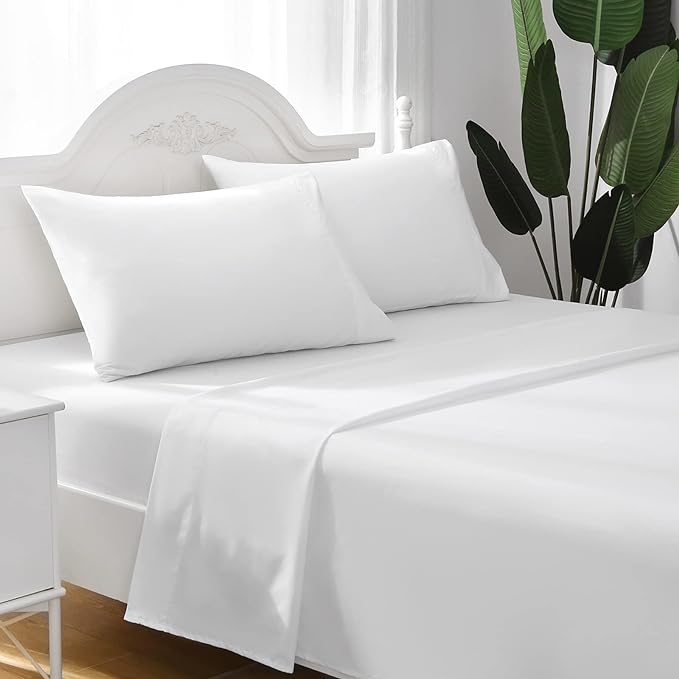 ILAVANDE King Size Sheets Set, Hotel Luxury Super Soft Microfiber Bed Sheets by ILAVANDEforYourBedHome