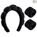 WSICSE Spa Headband for Washing Face, Skincare Headbands Puffy Padded Keep Hair by WSICSE