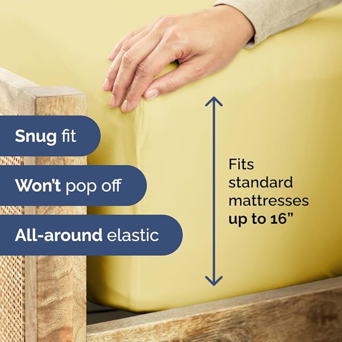 Twin XL Fitted Bed Sheet - Image 3