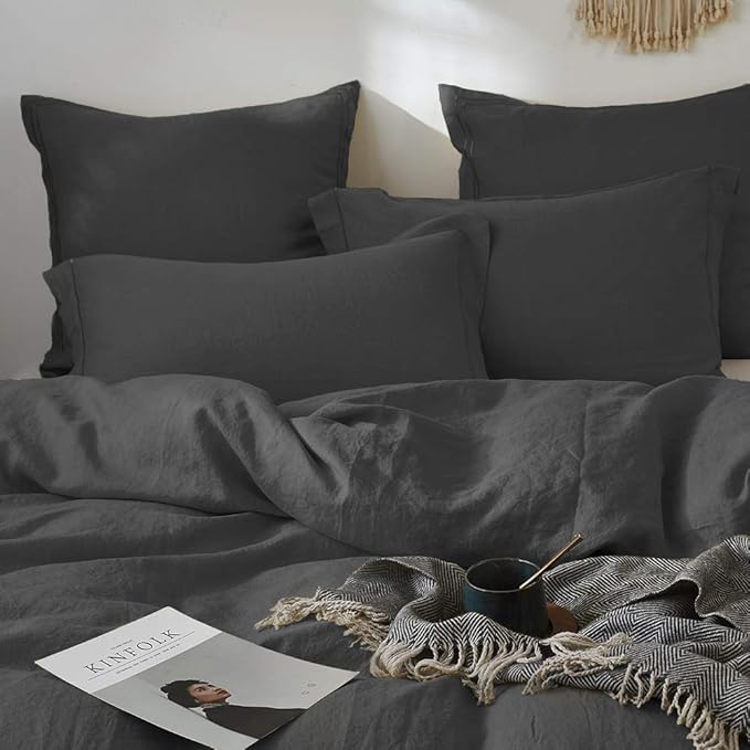 Simple&Opulence 100% French Linen Euro Shams - Image 5