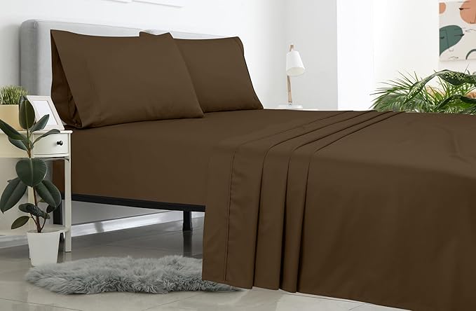 Royale Linens Queen Flat Sheet - Image 7