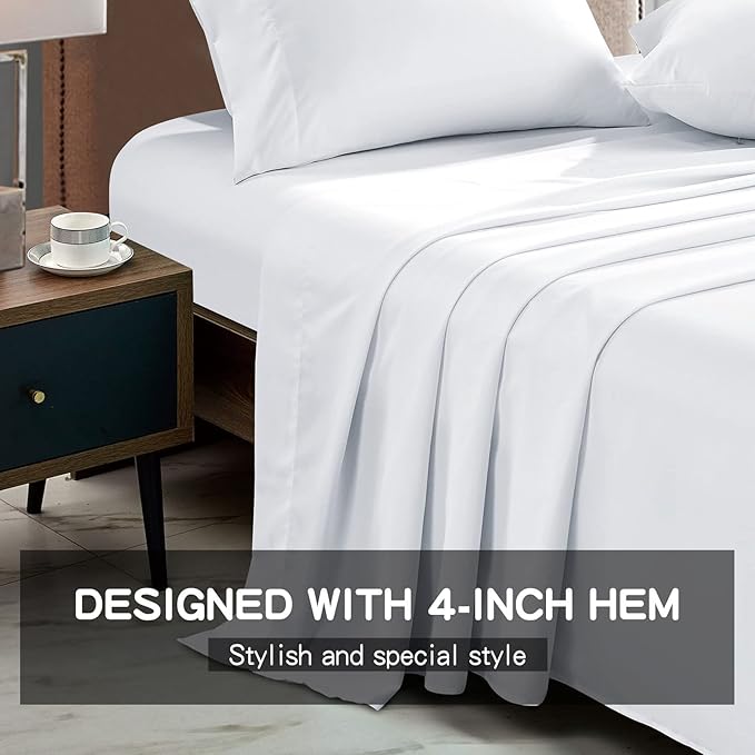 FreshCulture Full Flat Sheets Only 2 Pack - Image 2