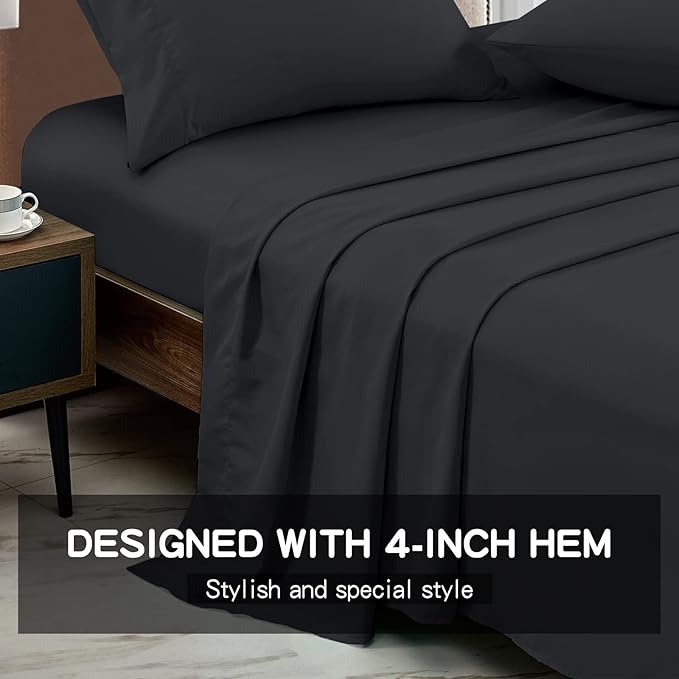 FreshCulture Twin Flat Sheets Only 2 Pack - Image 2