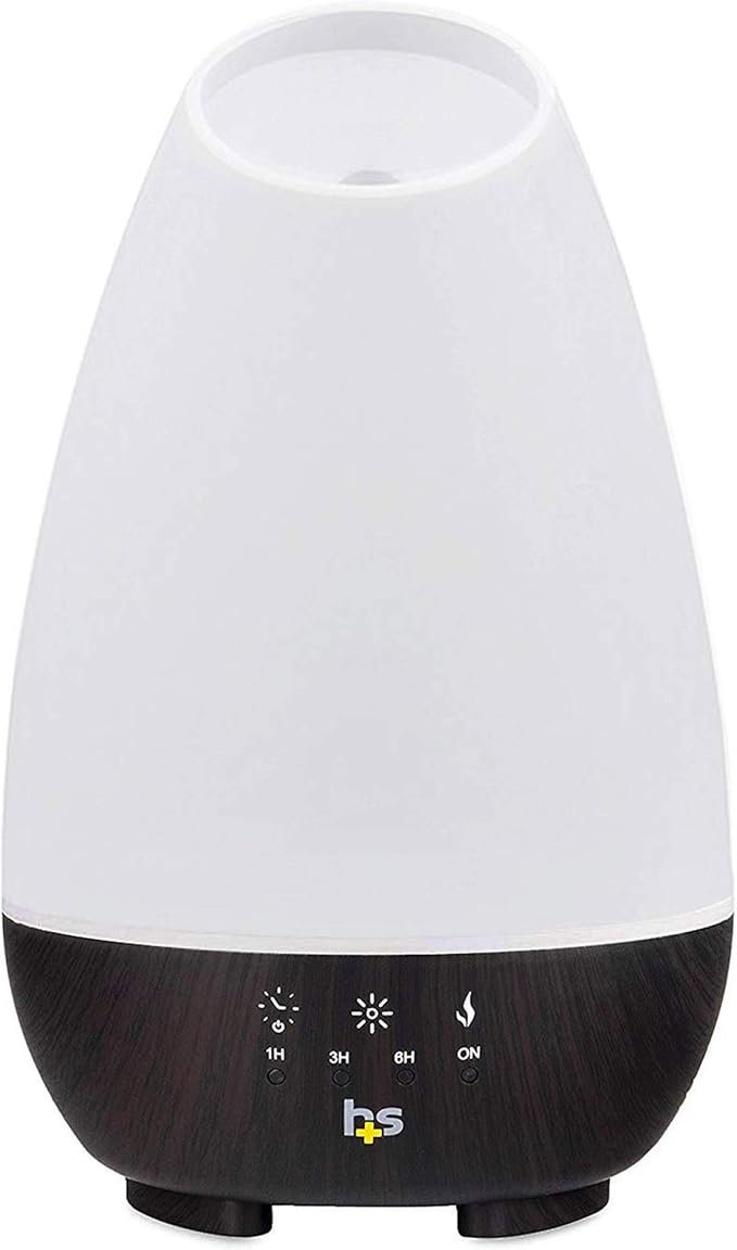 HealthSmart Essential Oil Diffuser, Large Room Coverage | Adjustable Timer | - Image 2