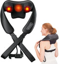 Neck Massager with Heat Cordless Electric Shiatsu Neck and Shoulder Massager by Unknown