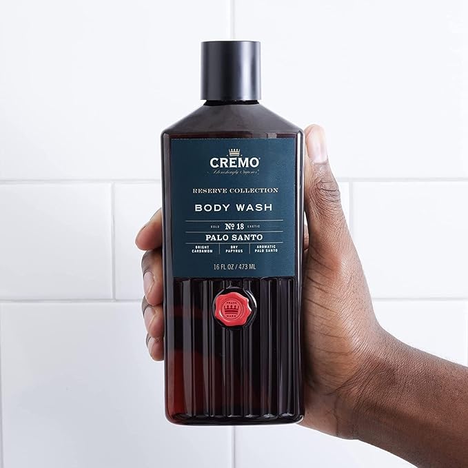 Cremo Body Wash for Men, Rich-Lathering Palo Santo, 16 Fl Oz - Image 8