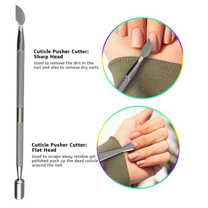 Professional Cuticle Trimmer Nail Cuticle Cutter Stainless Steel Cuticle Nippers - Image 2