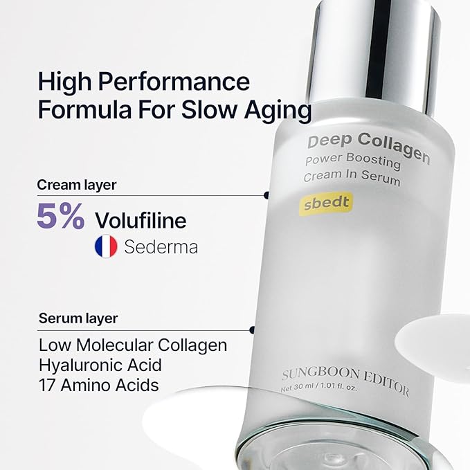 SUNGBOON EDITOR Deep Collagen Serum | 5% Volufiline + 58% Low Molecular - Image 6