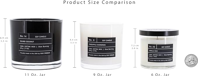 Lulu Candles | Poolside | Luxury Scented Soy Jar Candle | Hand Poured in The - Image 7