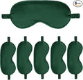 6PACK Silk Sleep Mask Satin Eye Masks Blackout Silky Eyeshade Cover Soft by WJingYiJia