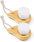 2pcs Soft Bristle Face Cleansing Brush Manual Face Brush by Unknown