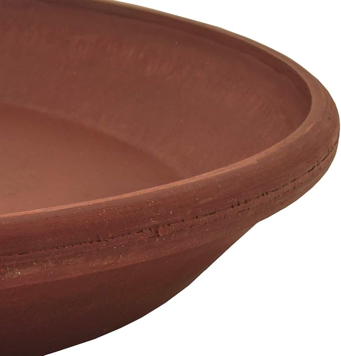 PSW Pot Collection AP35TC 14-inch Plastic/Stone/Wood Composite Plant Saucer - Image 3