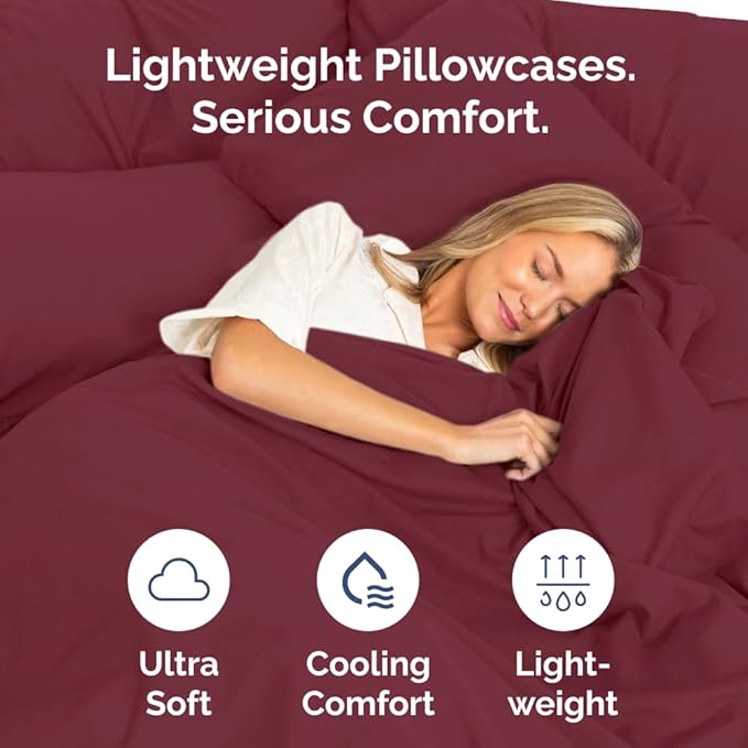 Queen Pillow Cases Set of 10 - Image 3