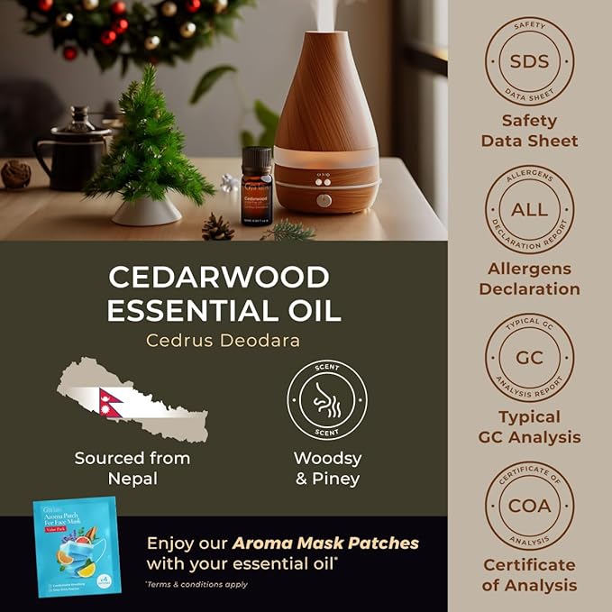 100% Pure Cedarwood Essential Oil - Image 6