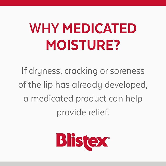 Blistex Medicated Lip Balm, 0.15 Ounce, Prevent Dryness & Chapping, SPF 15 Sun - Image 8