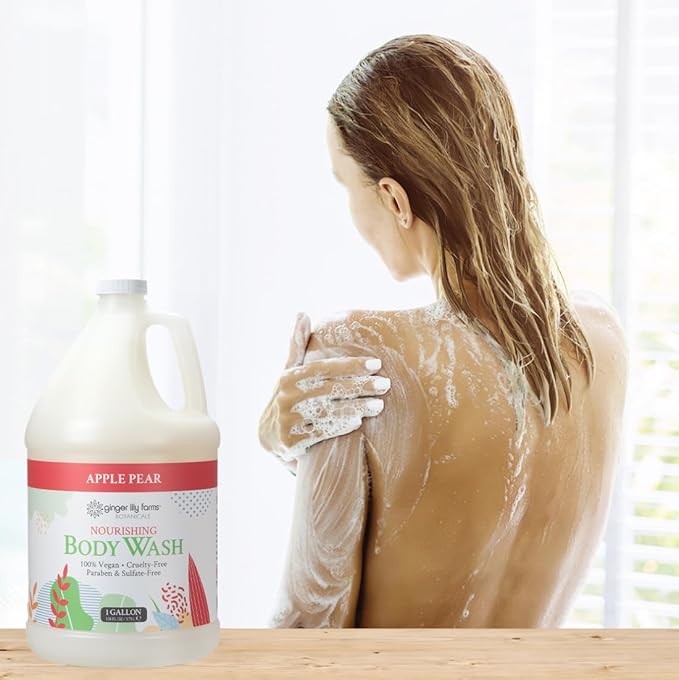 Ginger Lily Farms Botanicals Nourishing Body Wash, 100% Vegan & Cruelty-Free - Image 8
