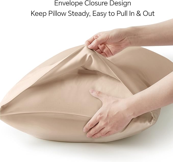BEDELITE Pillow Cases Standard Size Set of 2, Rayon Derived from Bamboo - Image 6