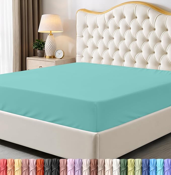 Utopia Bedding Queen Fitted Sheet by UTOPIABEDDING