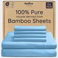 Bambaw 100% Viscose Derived from Bamboo Sheets King Size – 6pcs King Cooling by Bambaw