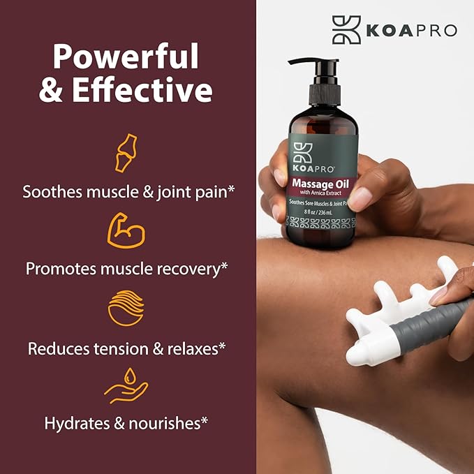 KOAPRO Arnica Sore Muscle Massage Oil - Image 2