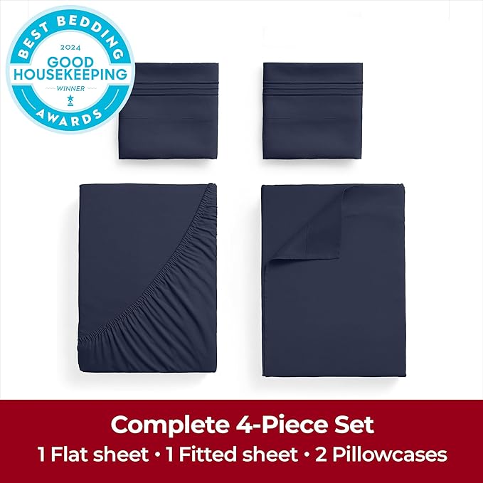 Mellanni Extra Deep King Sheets - Image 4