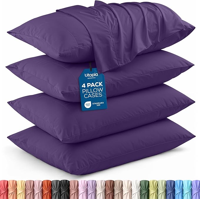 Utopia Bedding King Pillowcases by UTOPIABEDDING